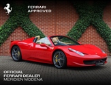 Used Ferrari 458