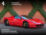 Used Ferrari 458