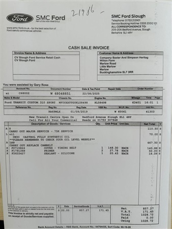 Large image for the Used Ford TRANSIT CUSTOM