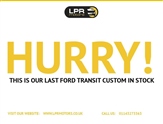 Used Ford Transit Custom