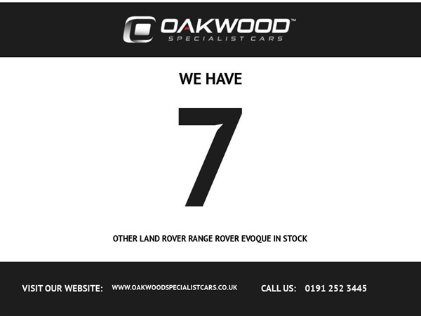 Large image for the Used Land Rover RANGE ROVER EVOQUE