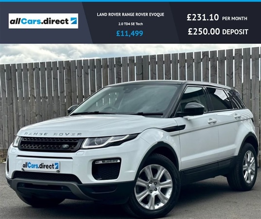 Large image for the Used Land Rover RANGE ROVER EVOQUE