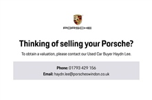Used Porsche Boxster