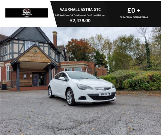 Large image for the Used Vauxhall ASTRA GTC