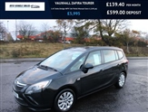 Used Vauxhall Zafira